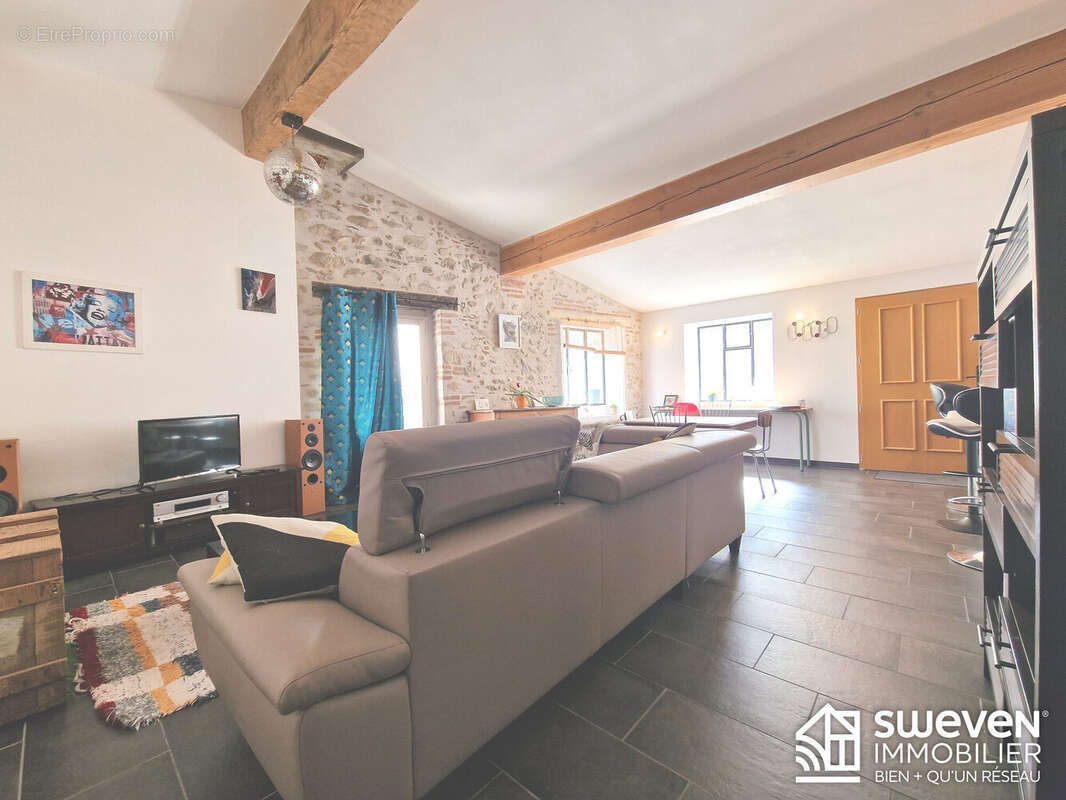 salon séjour - Maison à PRADES