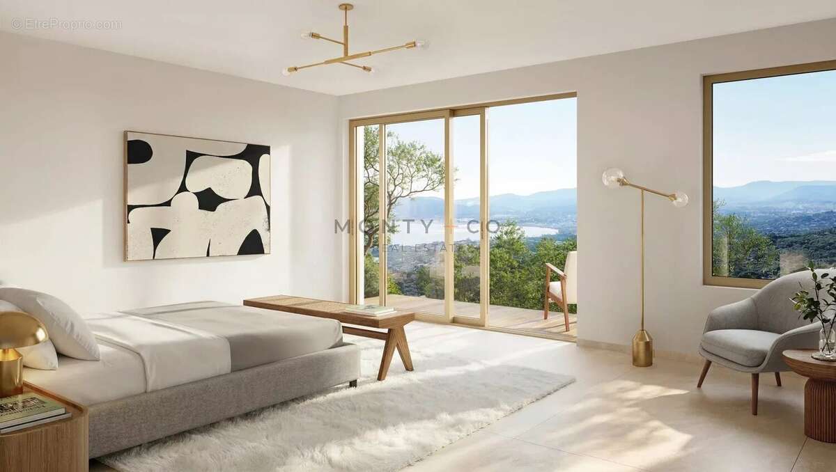 Vente villa 5 chambres vue mer dans un domaine privé a Grimaud - photo 5