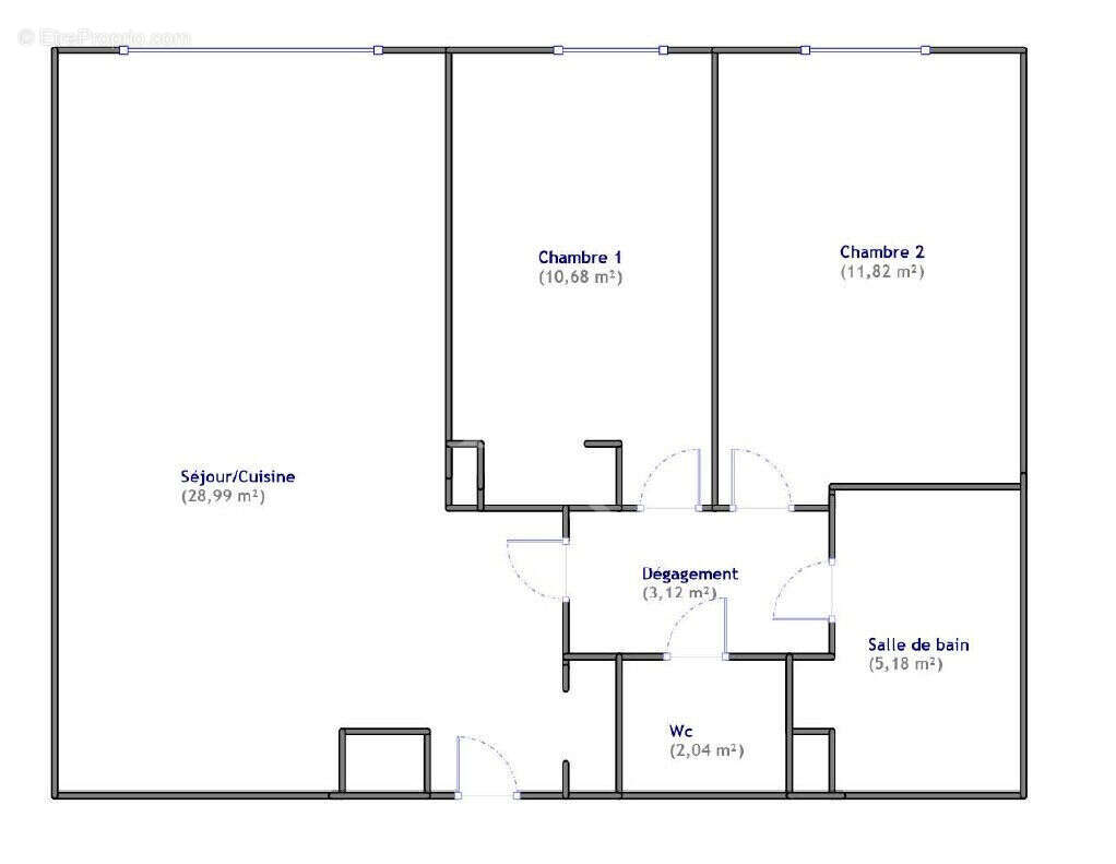 Appartement à ROMAINVILLE