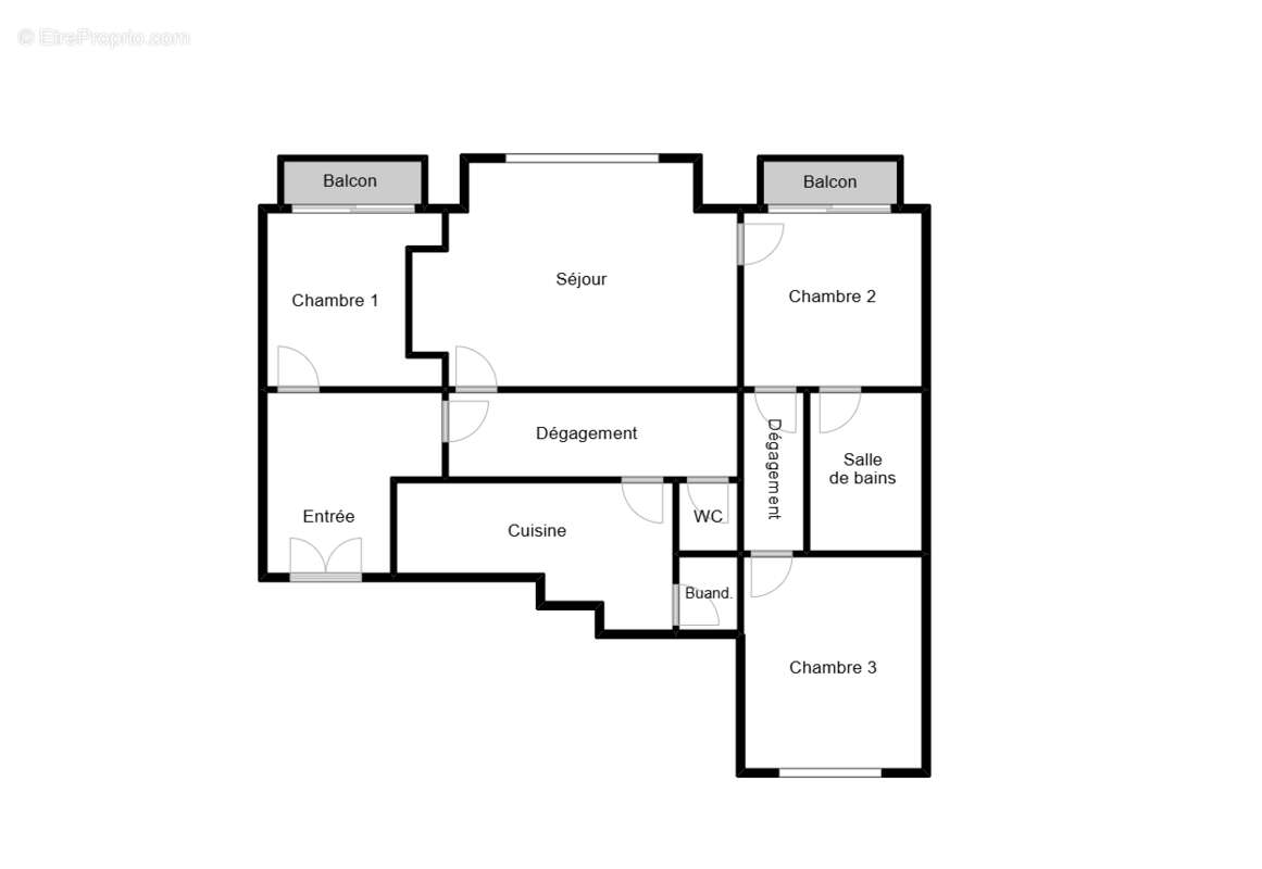 Appartement à PARIS-16E