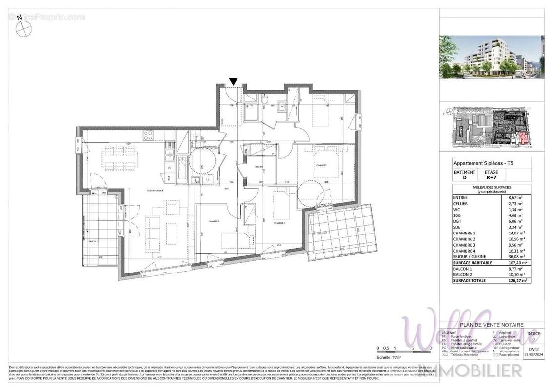 VEFA - Appartement T5 de 107m² en Attique à Annecy ! - photo 7