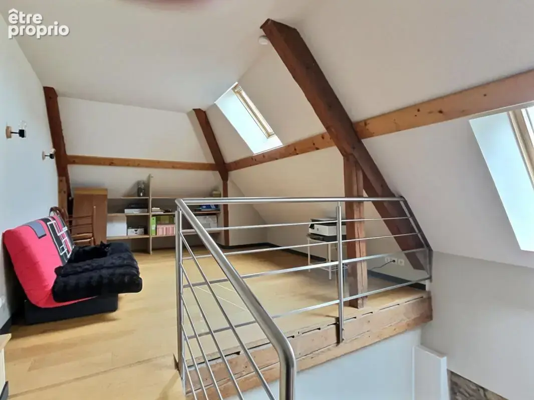 ANNECY SUD - GRUFFY -  Ancienne fruitière rénovée , 4 chambres, vue panoramique  et parcelle constructible avec possibilité de d - photo 11
