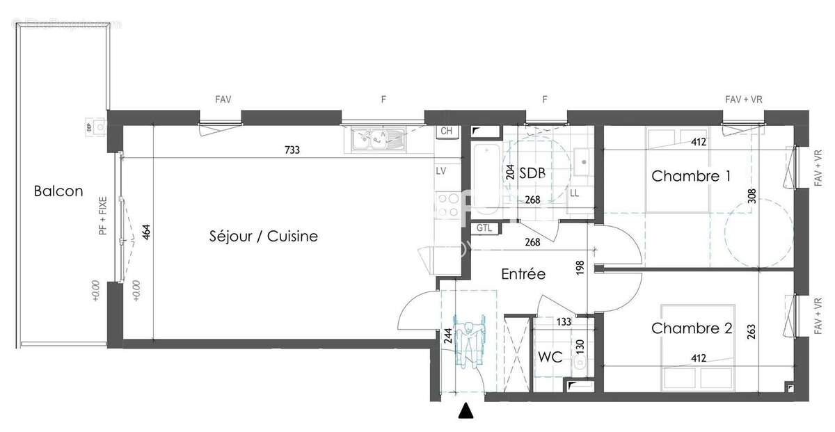 Photo 3 - Appartement à WIMILLE