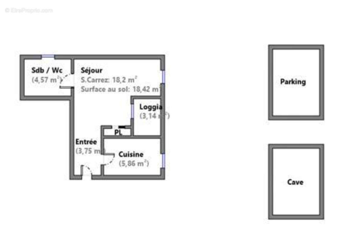 Appartement à LE PIN