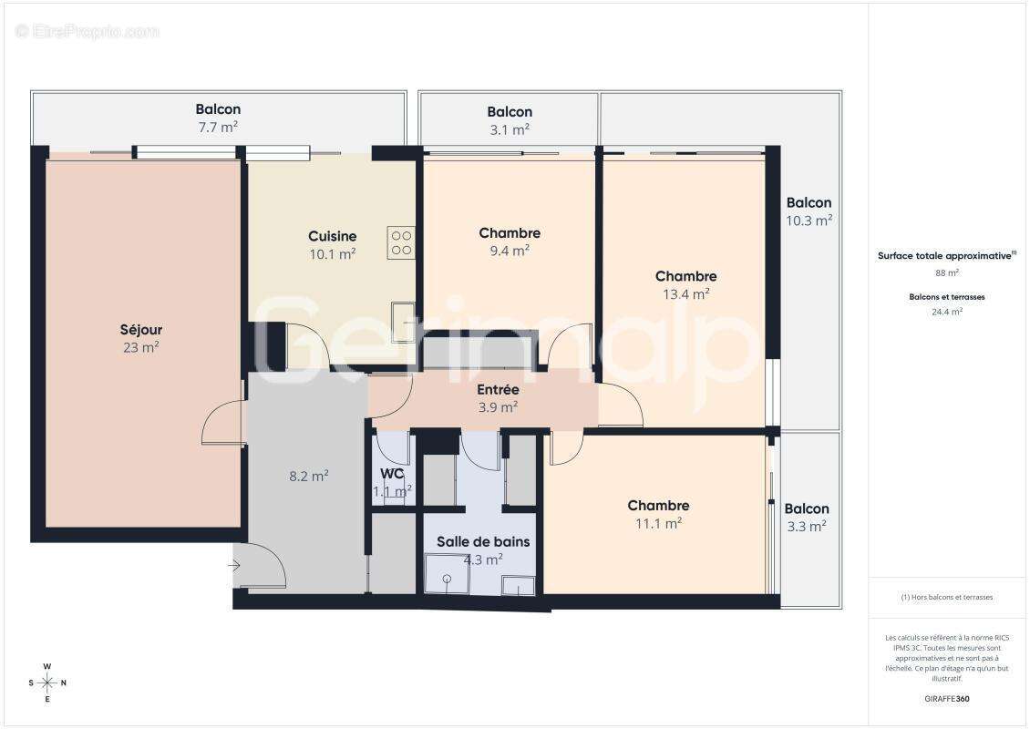 Appartement à ANNECY