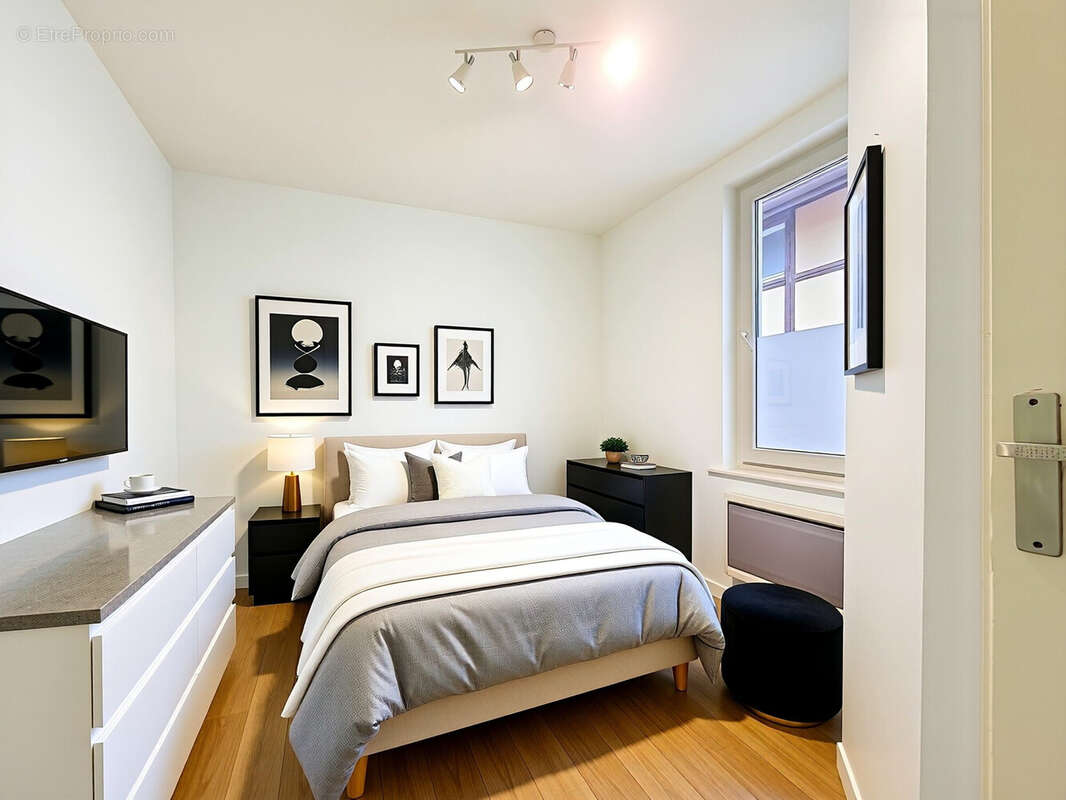 Chambre 1 modifiée - Appartement à LA WANTZENAU