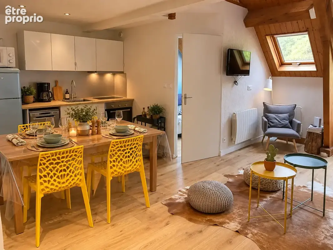 Saint Lary Soulan - le 'Cosy Cocooning' - T3 cabine en Duplex - photo 2