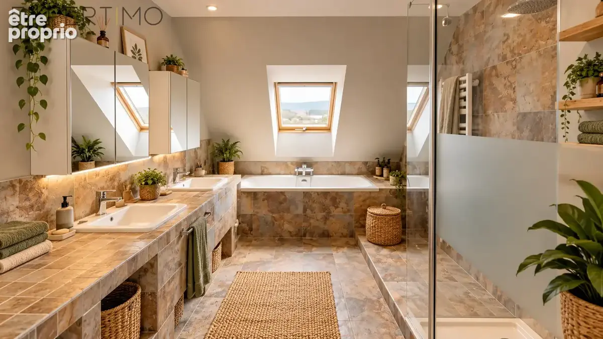 Saint-nic   plage de pentrez à pied   vue mer   maison rénovée avec studio indépendant - photo 15