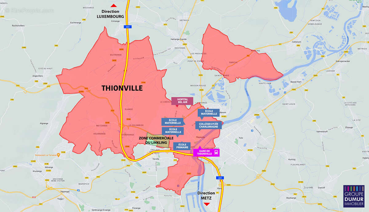 Appartement à THIONVILLE