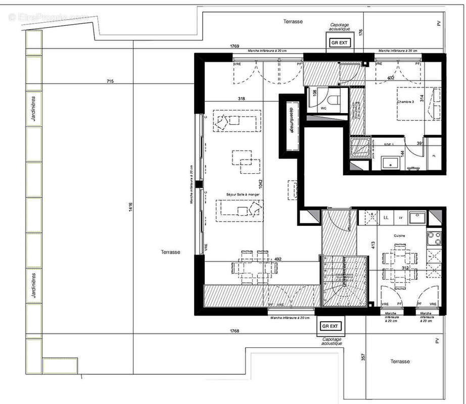 Appartement à TOULOUSE