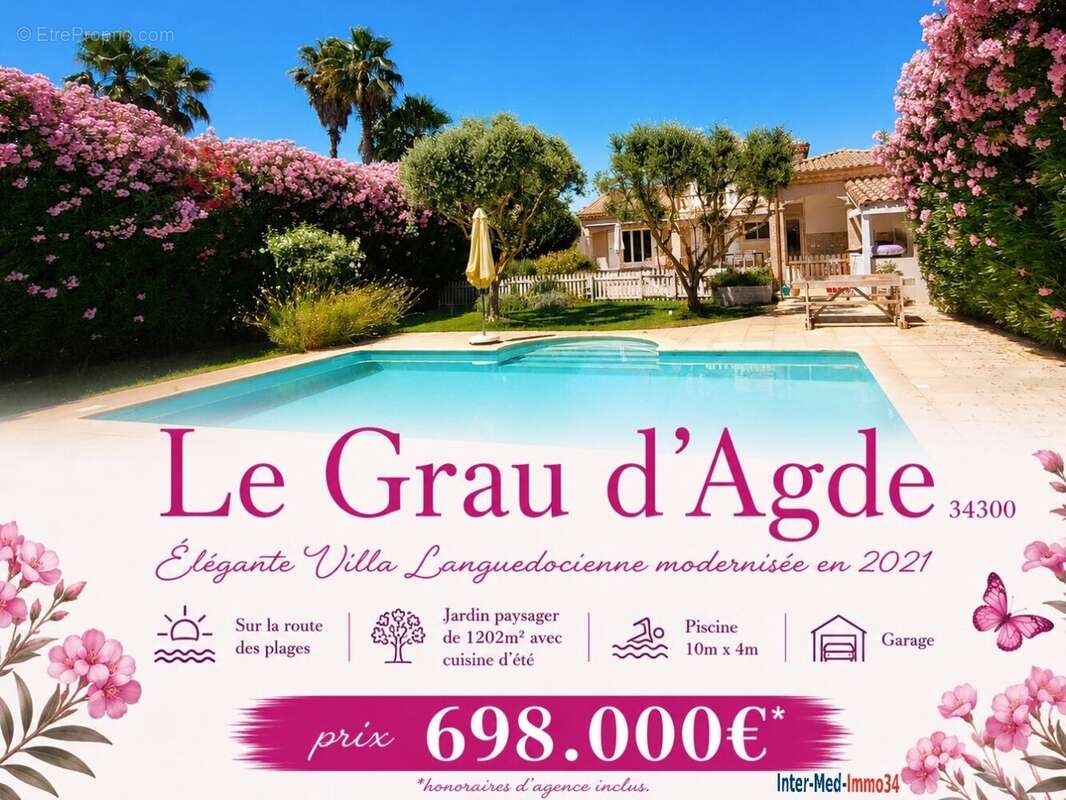 Maison à AGDE