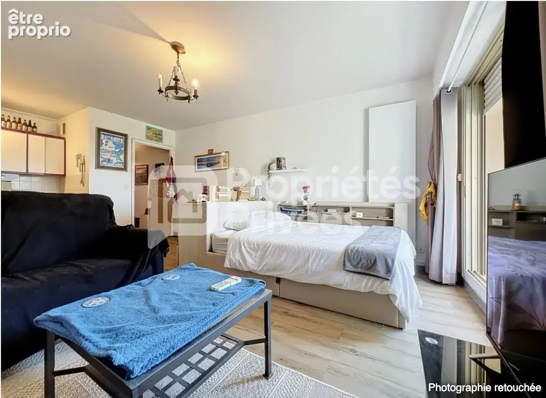 Studio de 33 m² à Cagnes-sur-Mer Terrasse, piscine, vue mer et garage - photo 7