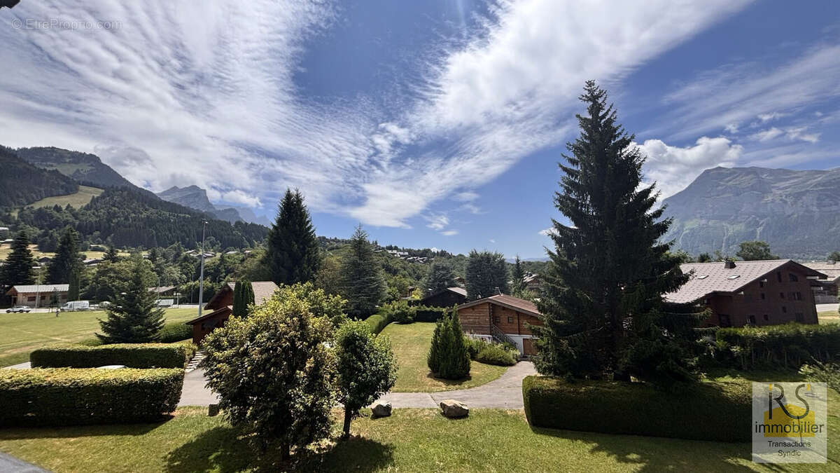 Balcon sud-est vue montagnes - Appartement à ARACHES-LA-FRASSE