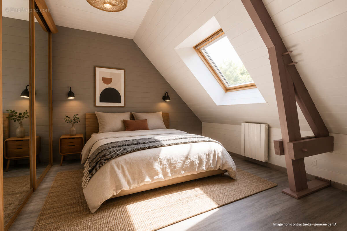A vendre - Maison 4 pièces - Les Moitiers D'Allonne - photo 10