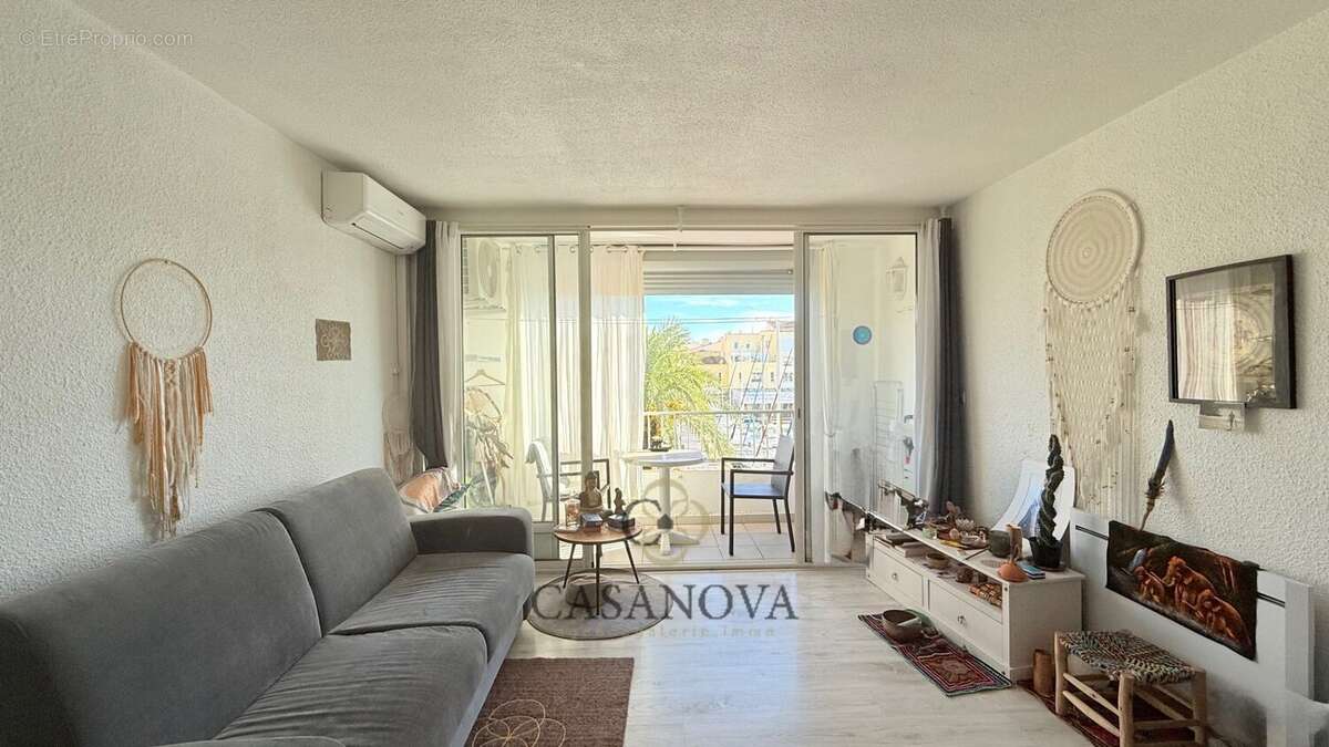 Appartement lumineux sur le port au Cap d'Agde  climatisation et emplacement prémium - photo 8