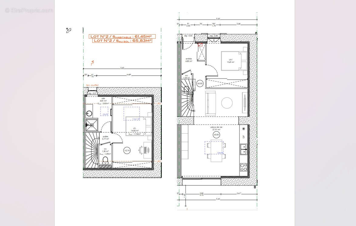 Maison à SAINTE-LUCE-SUR-LOIRE