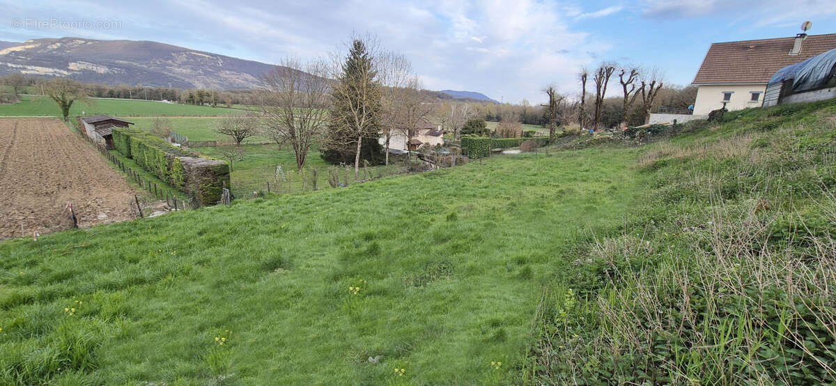 Terrain à BOUVESSE-QUIRIEU