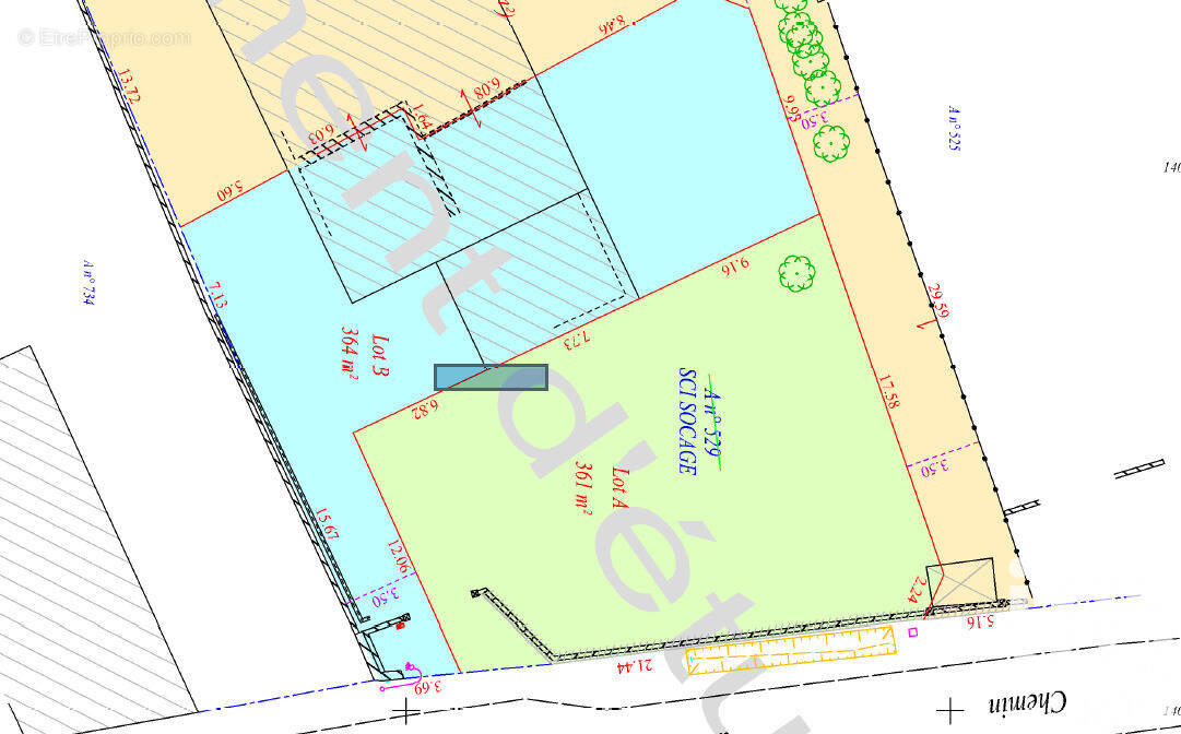 Photo 1 - Terrain à LE GUE-D&#039;ALLERE