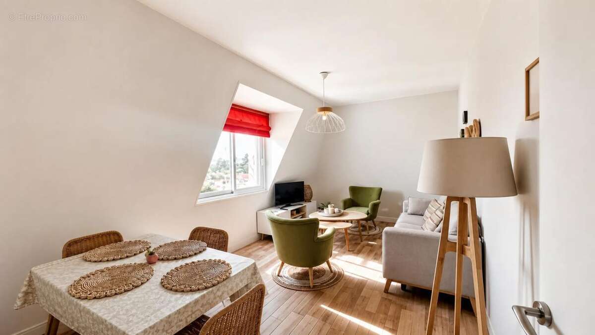 Appart de 3 p de 58 m², 2 park et cave à Tourgéville plage - photo 2