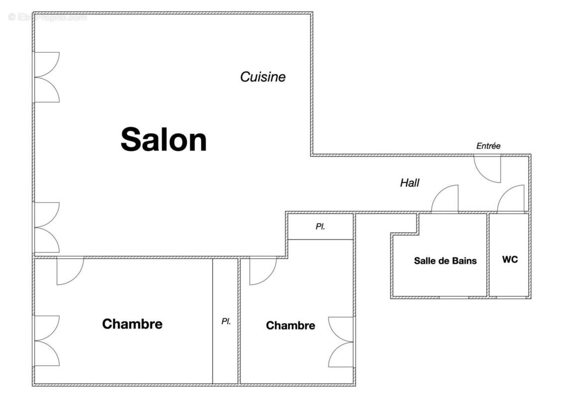 Appartement à MARSEILLE-2E