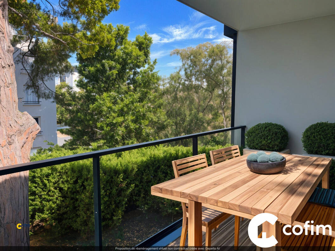 exemple d&#039;aménagement - Appartement à MERIGNAC