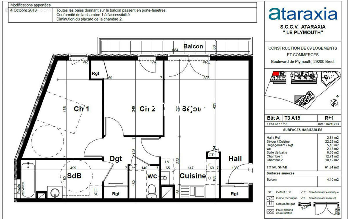 Appartement à BREST