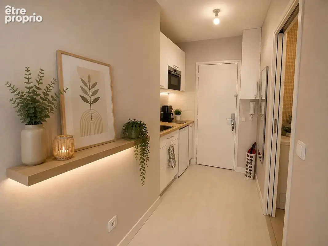 Appartement Chatillon 1 pièce(s) 17.87 m2 - photo 7