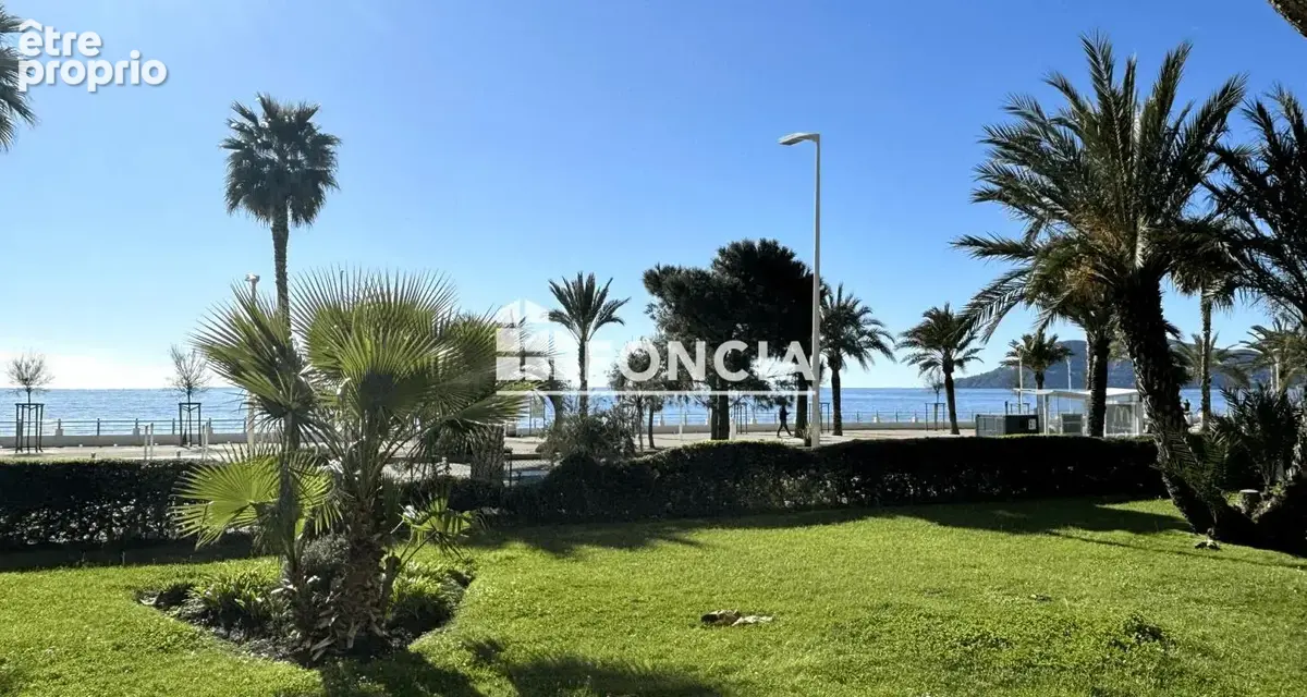 Cannes plage du midi front de mer t2 de 42m2+terrasse de 9m2 + parking, cave et tennis - photo 2