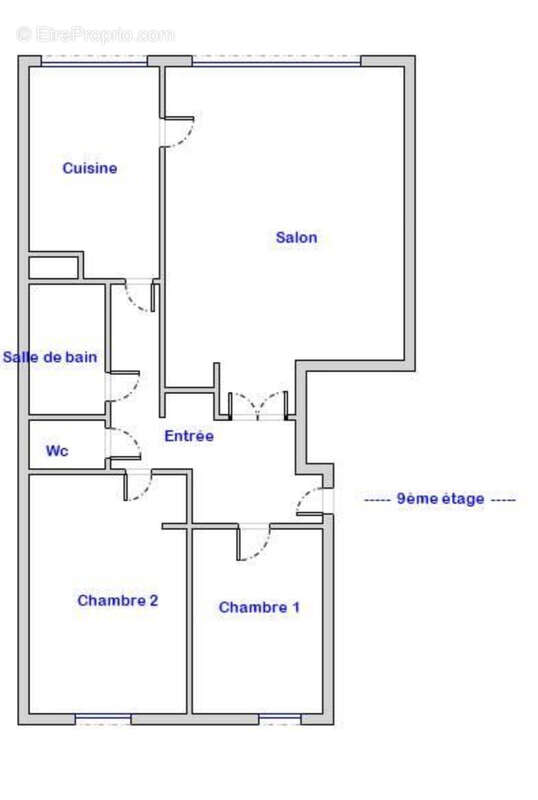 Appartement à CHARENTON-LE-PONT