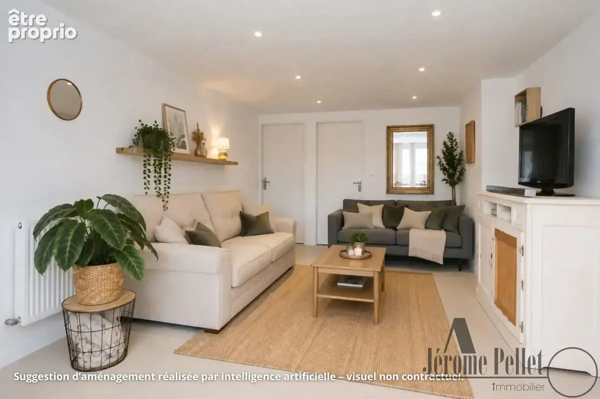 Appartement esprit maison entièrement rénové avec jardin exceptionnel de 400 m2 - Hauteurs de Chasse-Sur-Rhône - photo 2