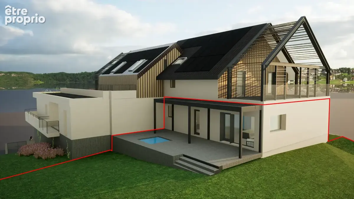 MOUXY - VEFA T4 103m2 avec jardin privé de 438m2 - vue montagnes - résidence neuve - photo 4