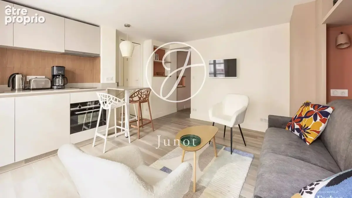 Paris 1er -  TUILERIES / PALAIS ROYAL / RUE DES PYRAMIDES - Appartement vendu loué - 2 pièces meublé - 29,43m² Carrez - 1 chambr - photo 5