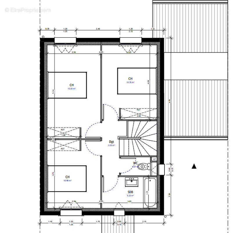 Maison à LA COTE-SAINT-ANDRE