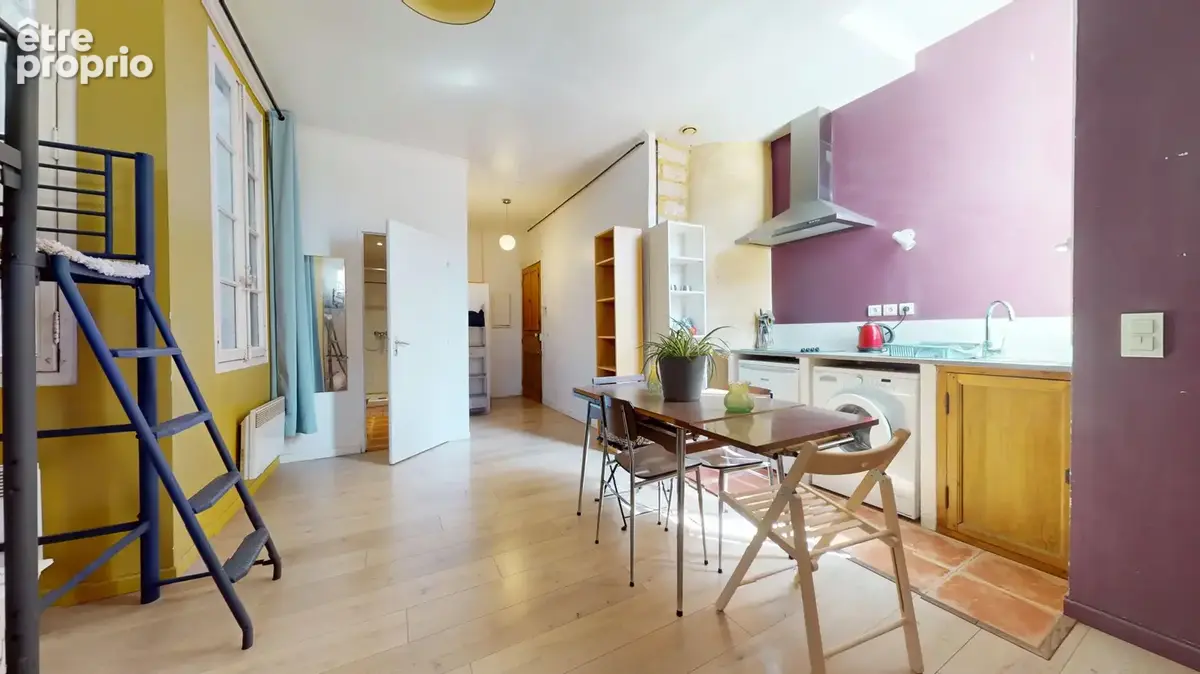 Charme de l’ancien, luminosité et emplacement idéal   studio de plus de 28 m2 - photo 9