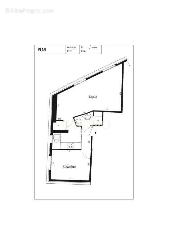 Appartement à PARIS-18E