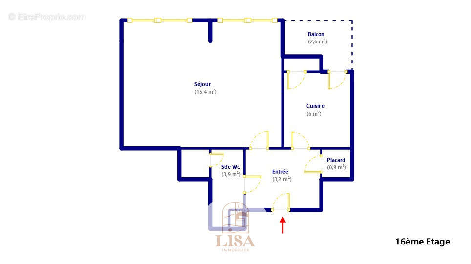Appartement à MARSEILLE-5E