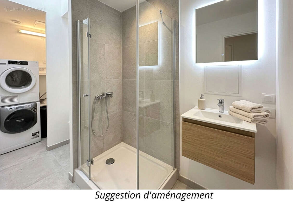 Fouesnant, Beg-Meil,  Appartement T3, en duplex, au coeur du bourg. - photo 7