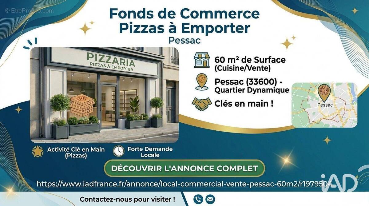 Photo 1 - Commerce à PESSAC