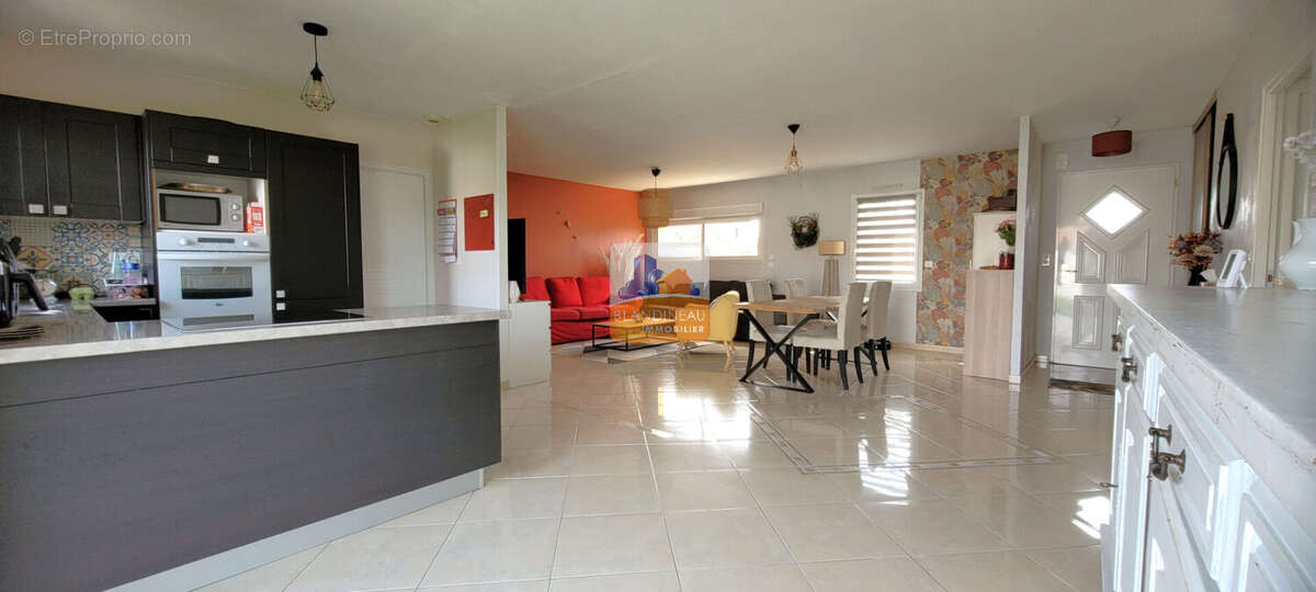 Bouguenais maison de plain-pied 3ch quartier calme, environ 103 m² - photo 2