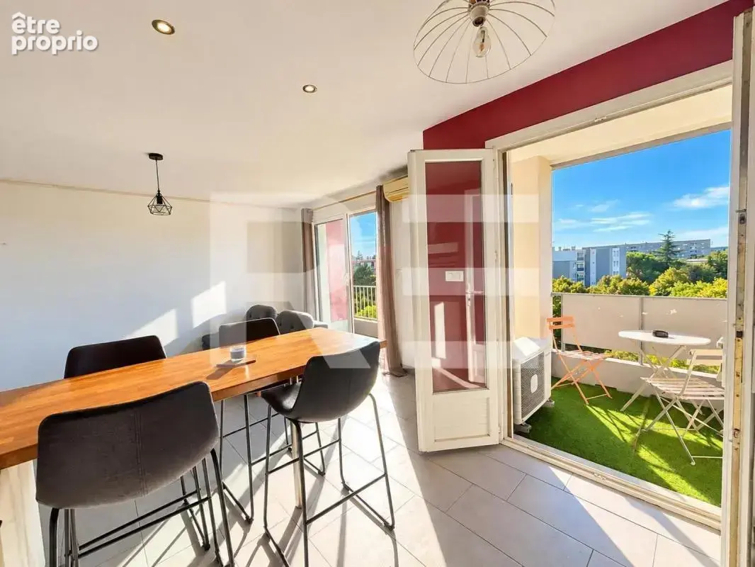 Appartement p3 55m2 avec terrasse cave et stationement a nimes secteur capouchine jean jaures - photo 11