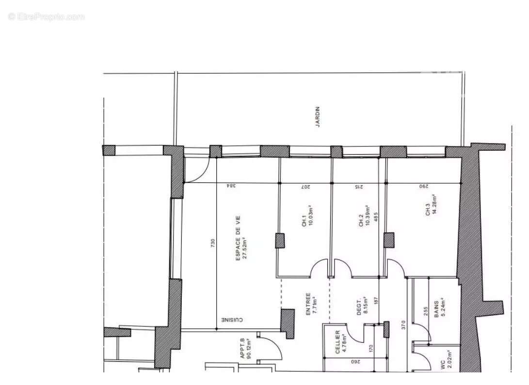 Appartement à LA TOUR-DU-PIN