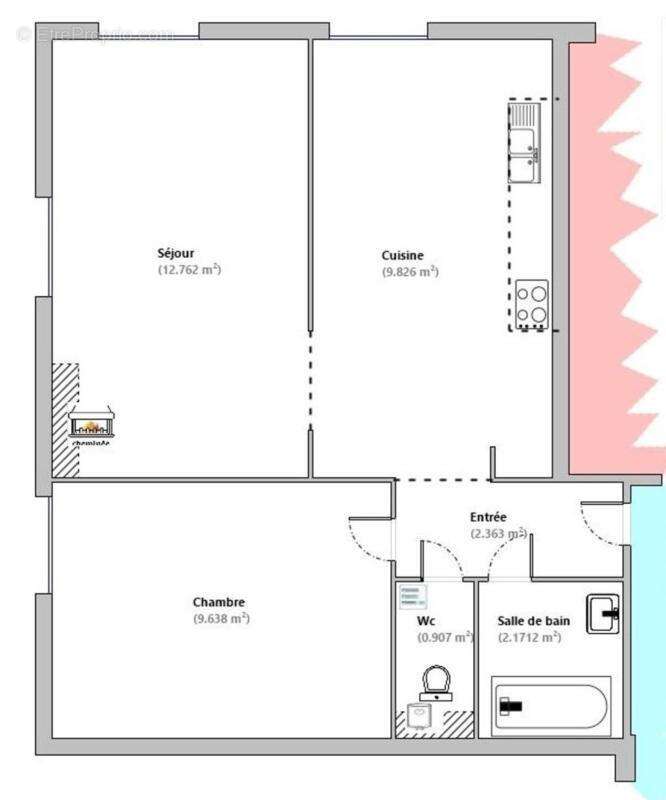 Appartement - photo 5