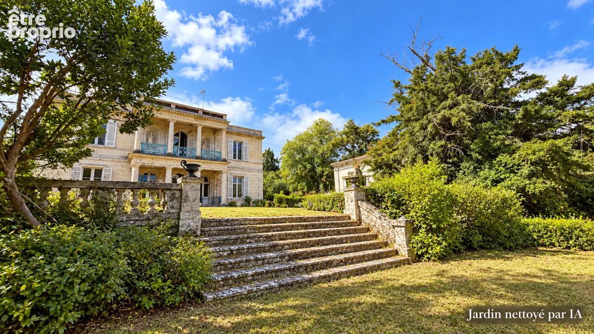 Propriété historique Saint Loubes 18 pièce(s) 870 m2 - photo 12