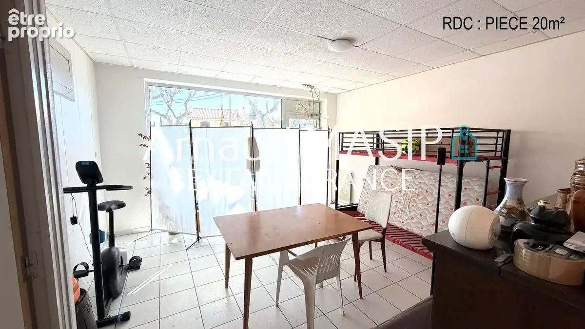 Bien atypique beaux volumes 170 m² hab plus rdc 170 m², gge, terrasse intimiste, 54km de perpignan - photo 12