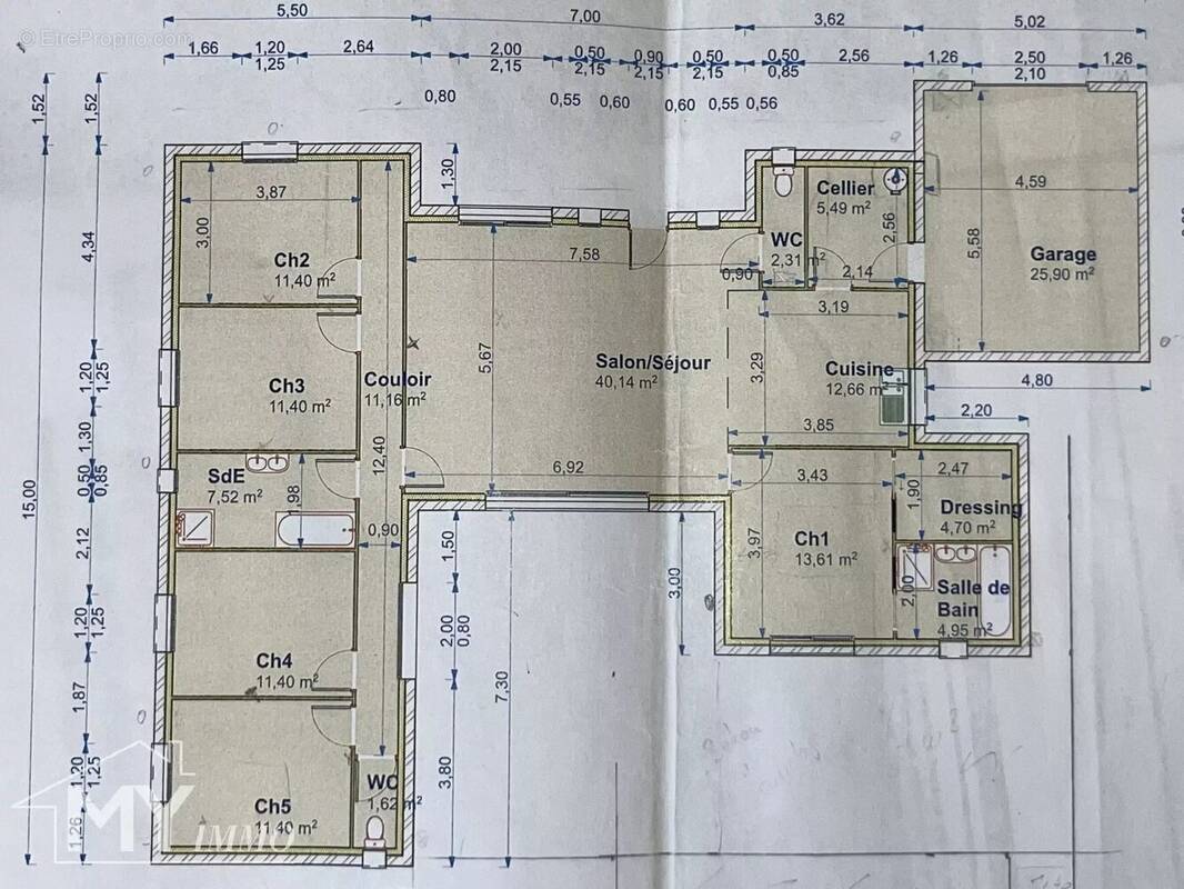 Maison à SAINT-MEDARD-DE-GUIZIERES