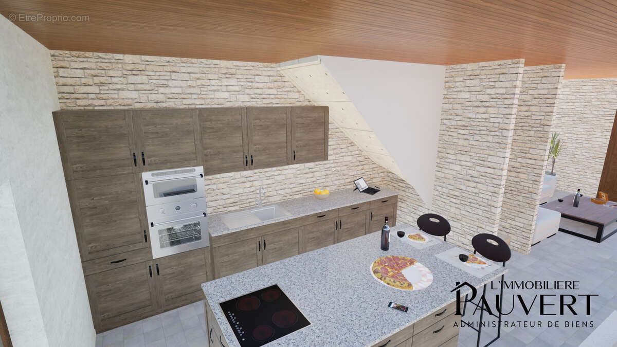Maison de village à rénover 87m2 au Vernet d'Ariège - photo 4