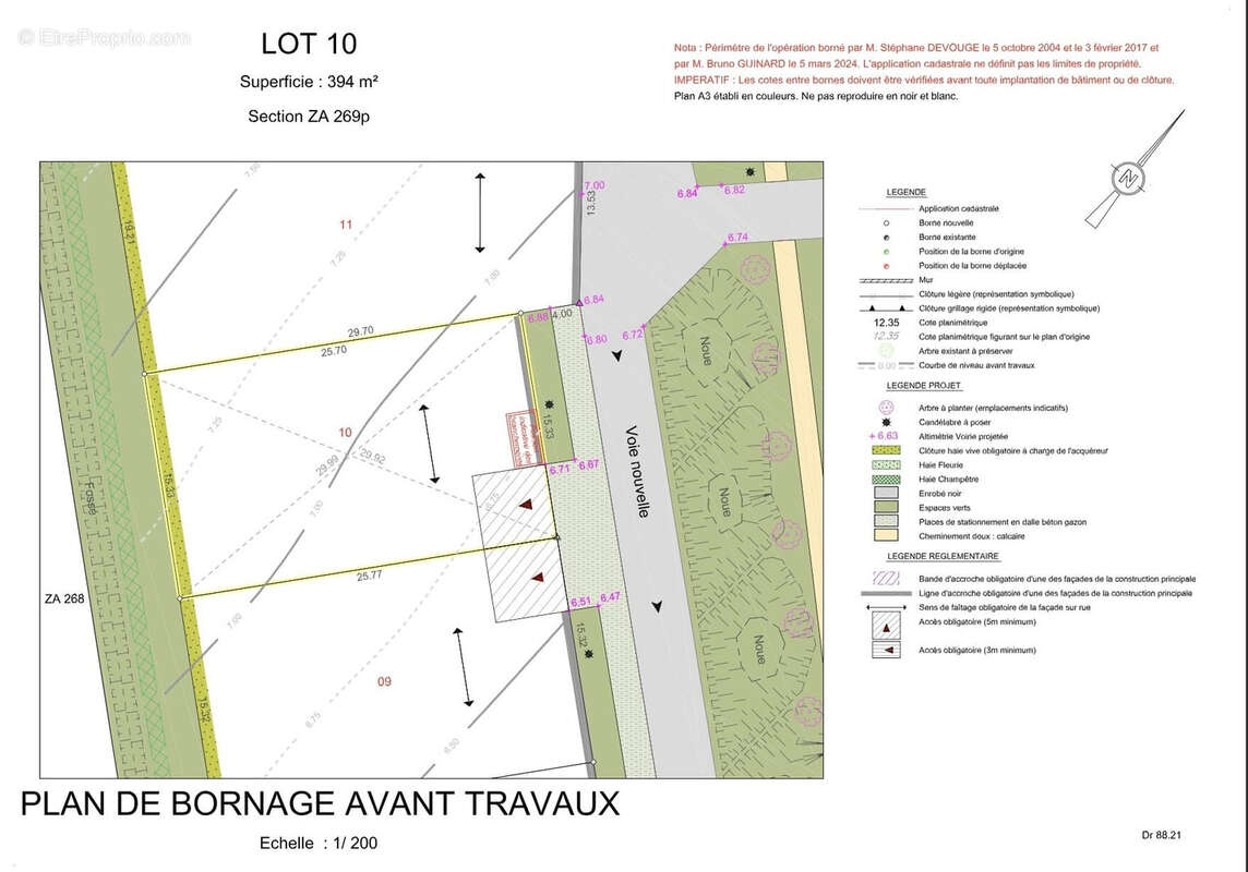 Terrain de 394m2 viabilise lot 10 - photo 2