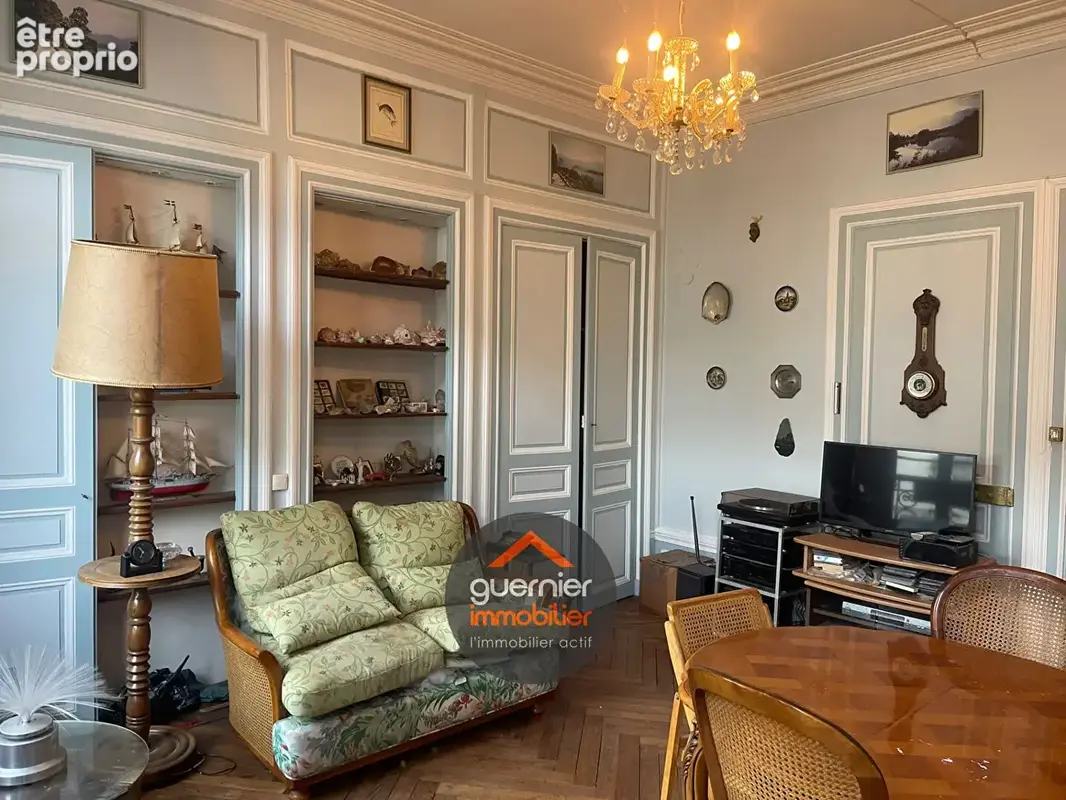 T2  haussmannien 51 m2 prox vieux marche rouen - photo 7