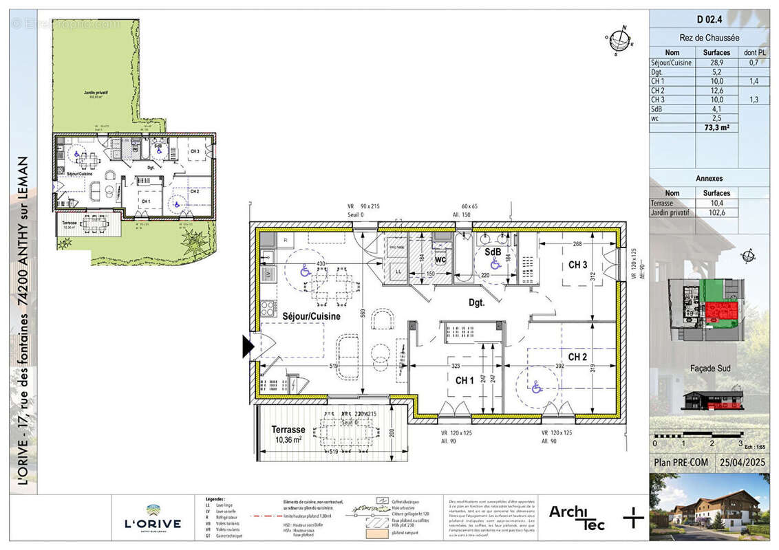 Appartement à ANTHY-SUR-LEMAN