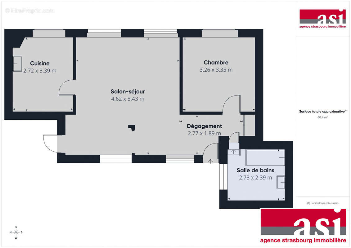 Appartement à STRASBOURG